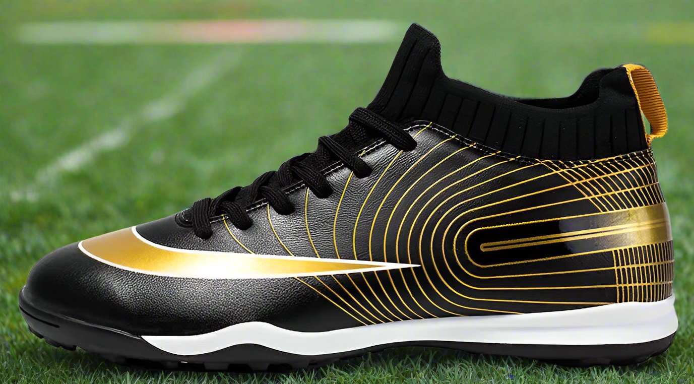 Men's TPU Fly-Knitting Football Turf Sports Shoes