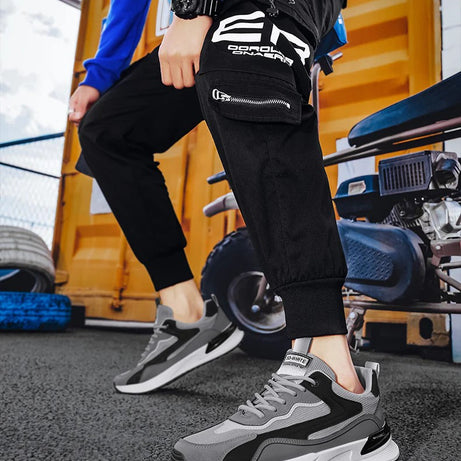 Men's Breathable Platform Running Shoes