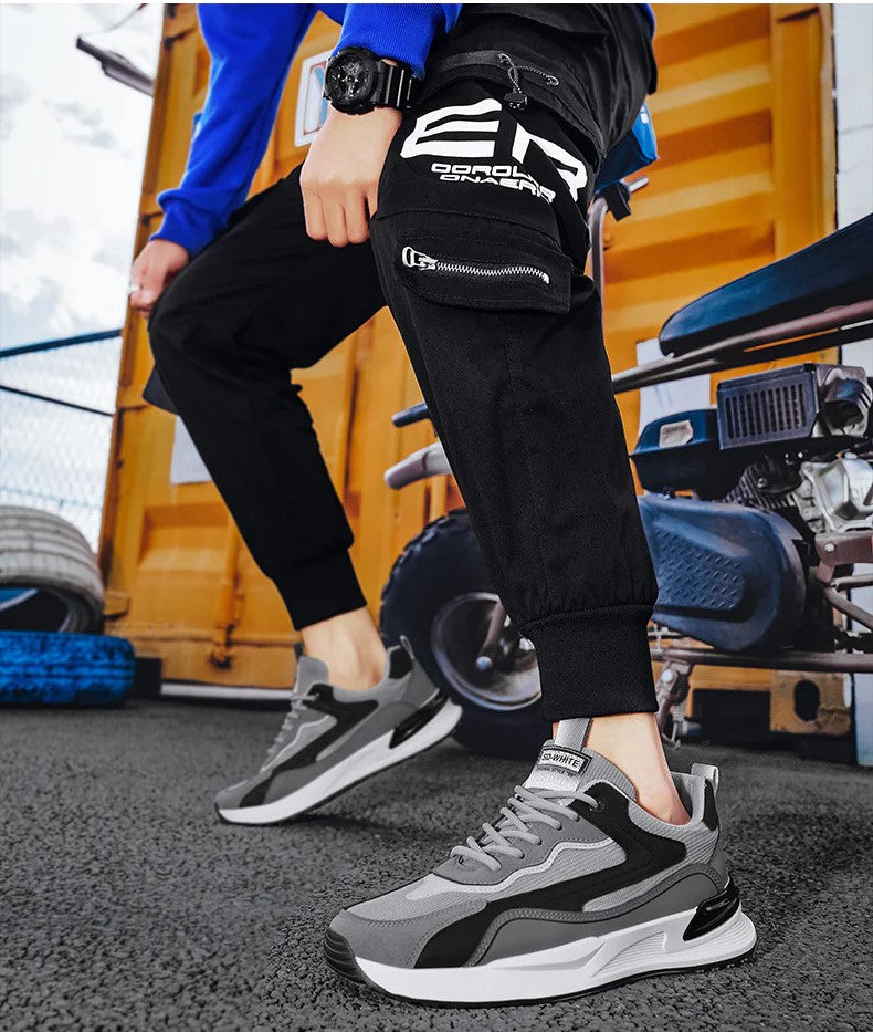 Men's Breathable Platform Running Shoes