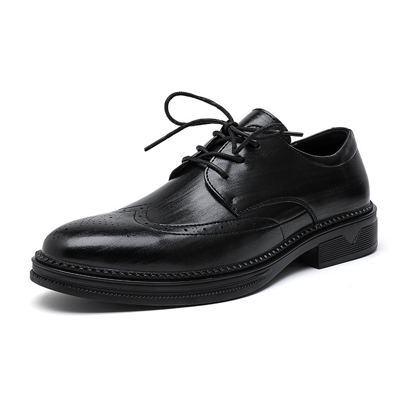 Men's Fashion British Style Leather Shoes