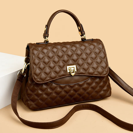 Women's Leather Atmospheric Trendy Shoulder Bag