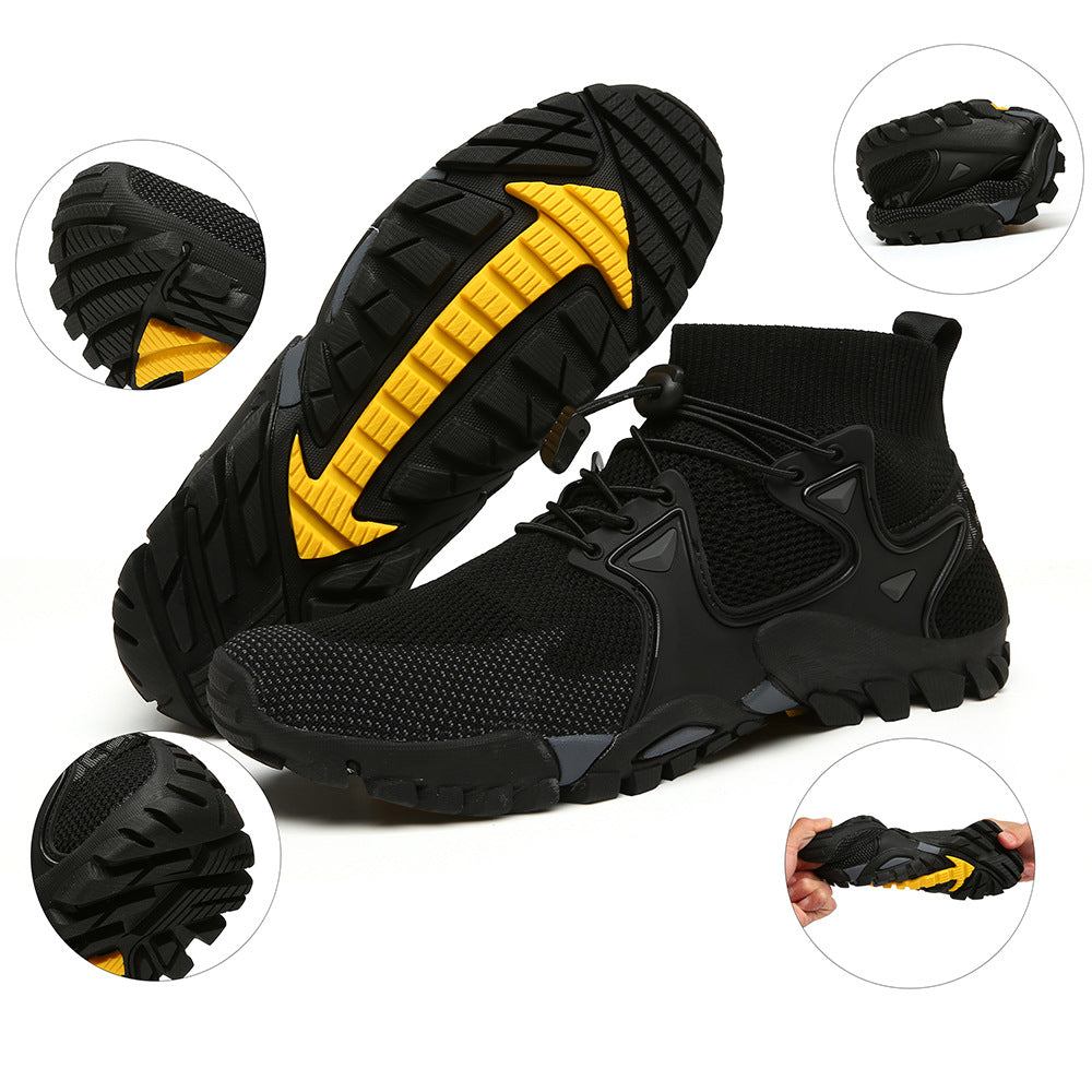 Men's Breathable High-Top Hiking Shoes (In Stock)