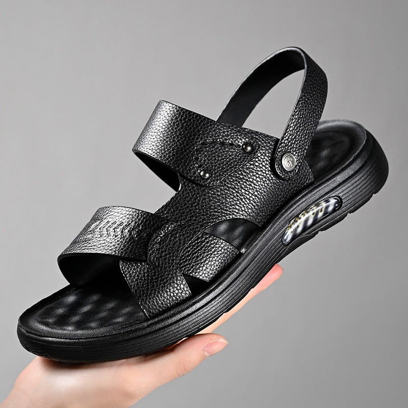 Men's Leather Breathable Cool Sandals