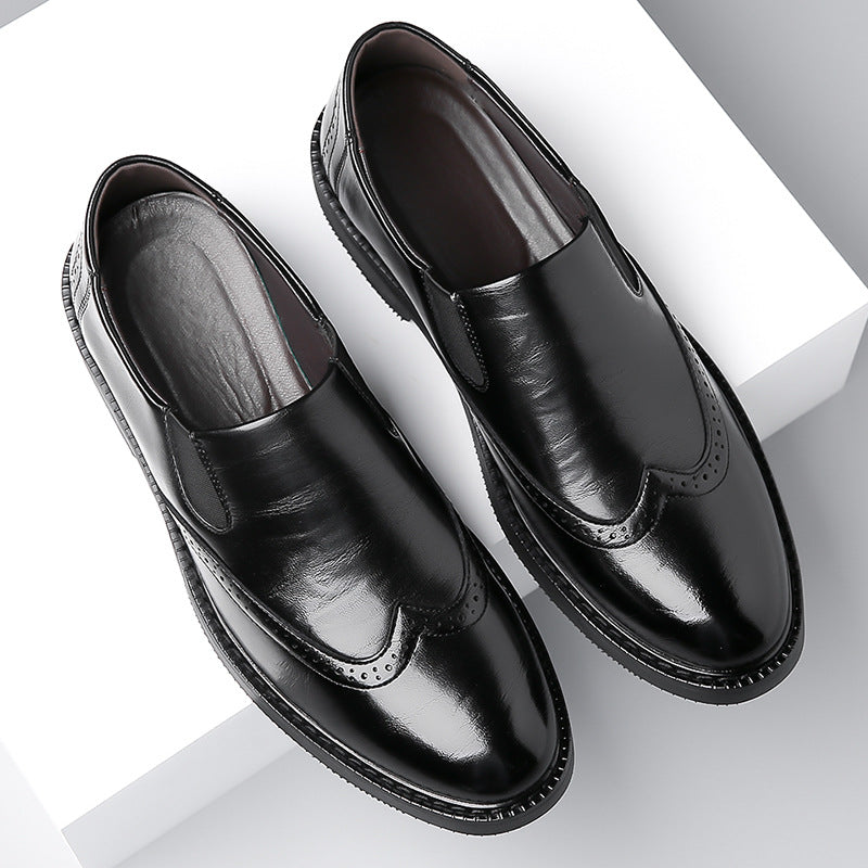 Men's Brogues Formal Leather Shoes (In Stock)