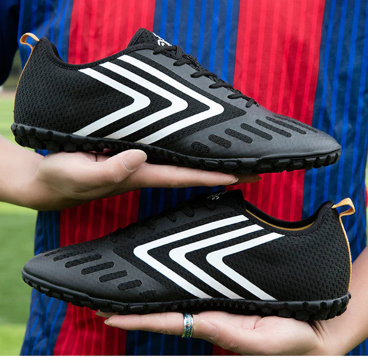 Men's Gamon Leather Football Turf Sports Shoes