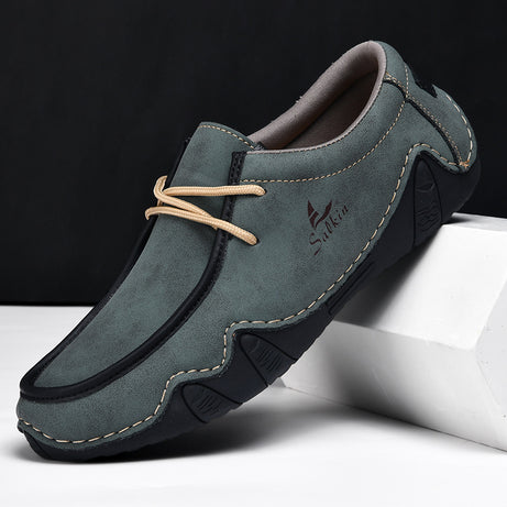 Men's Leather High-End Loafers Casual Shoes