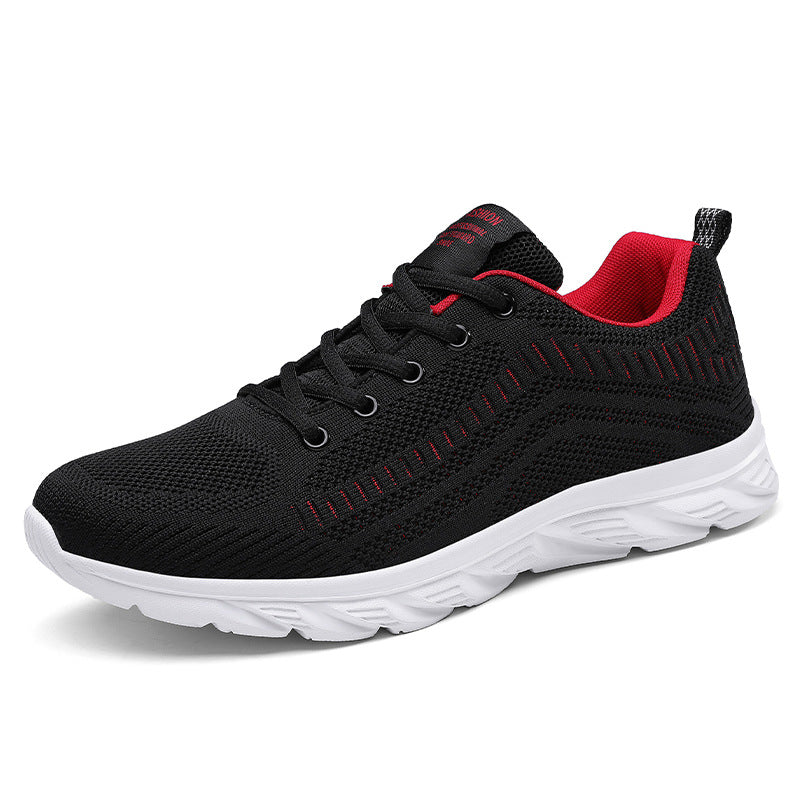 Men's Breathable Flying Running Shoes