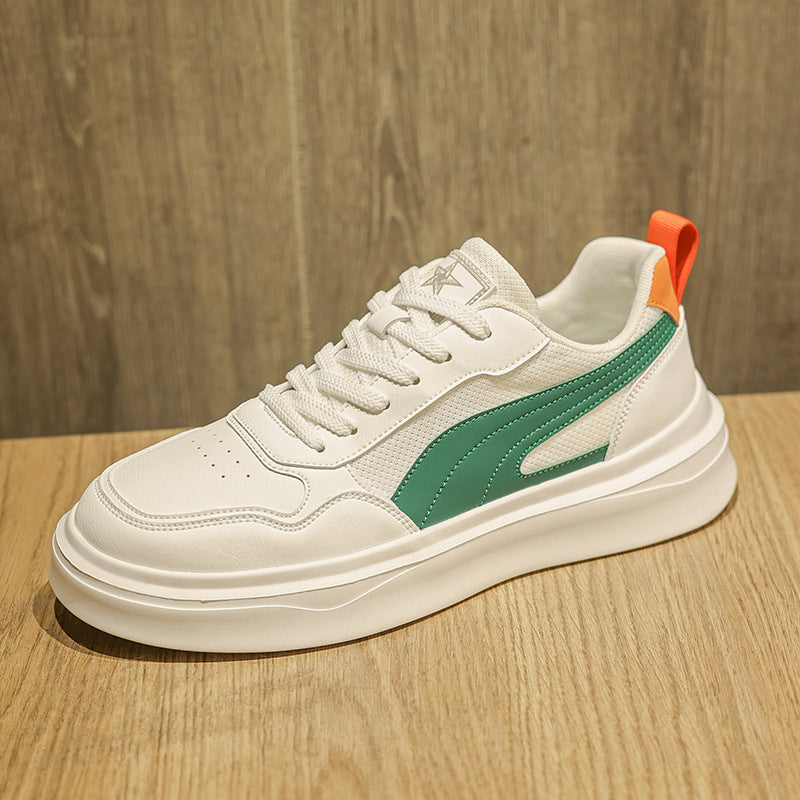 Men's Lightweight Casual White Sneakers