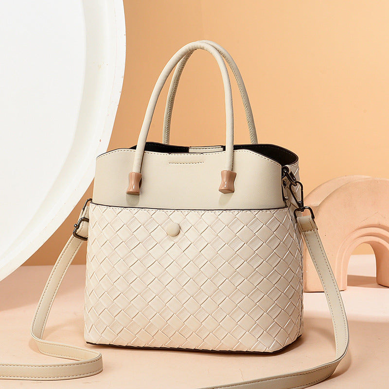 Women's Large-Capacity Handbag Soft Leather Bag