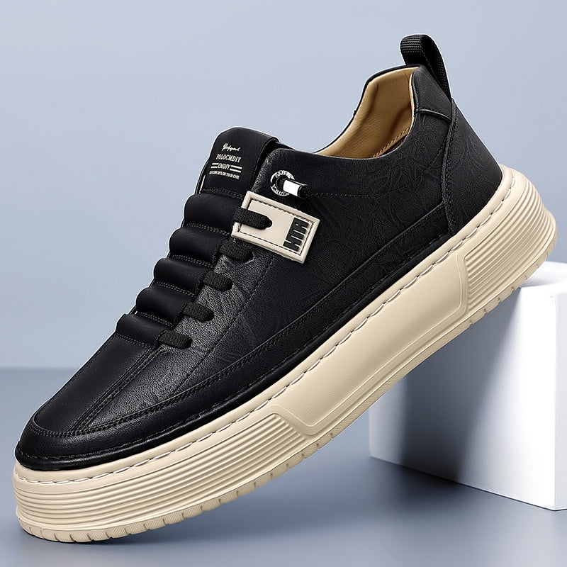 Men's Leather Fashion Leisure Casual Shoes