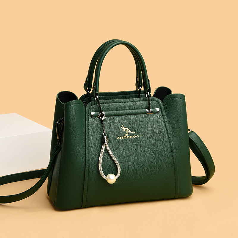 Women's Large Capacity Fashionable Leather Handbag