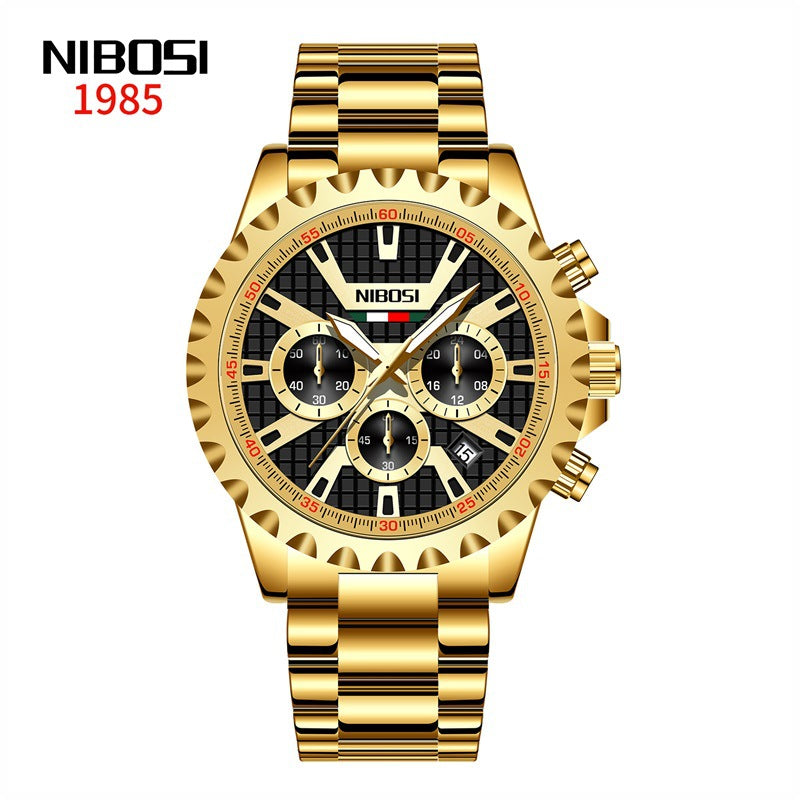 Men's Deep Waterproof Quartz Watch