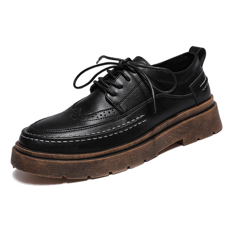Men's Leather British Trend Fashion Outdoor Shoes