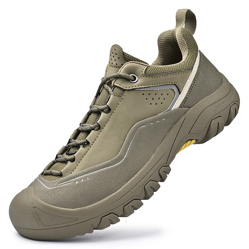 Men's Leather High-End Mountaineering Shoes