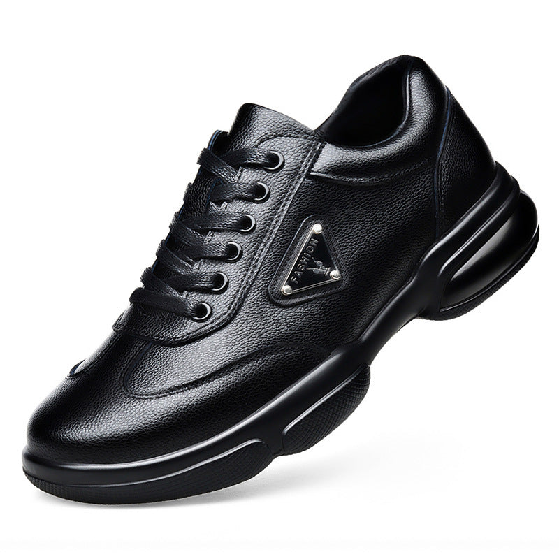 Men's Leather Trendy Fashion Casual Shoes