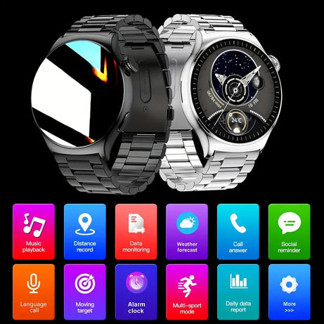 Outdoor Fashion WATCH4 Bluetooth Call Smart Watch