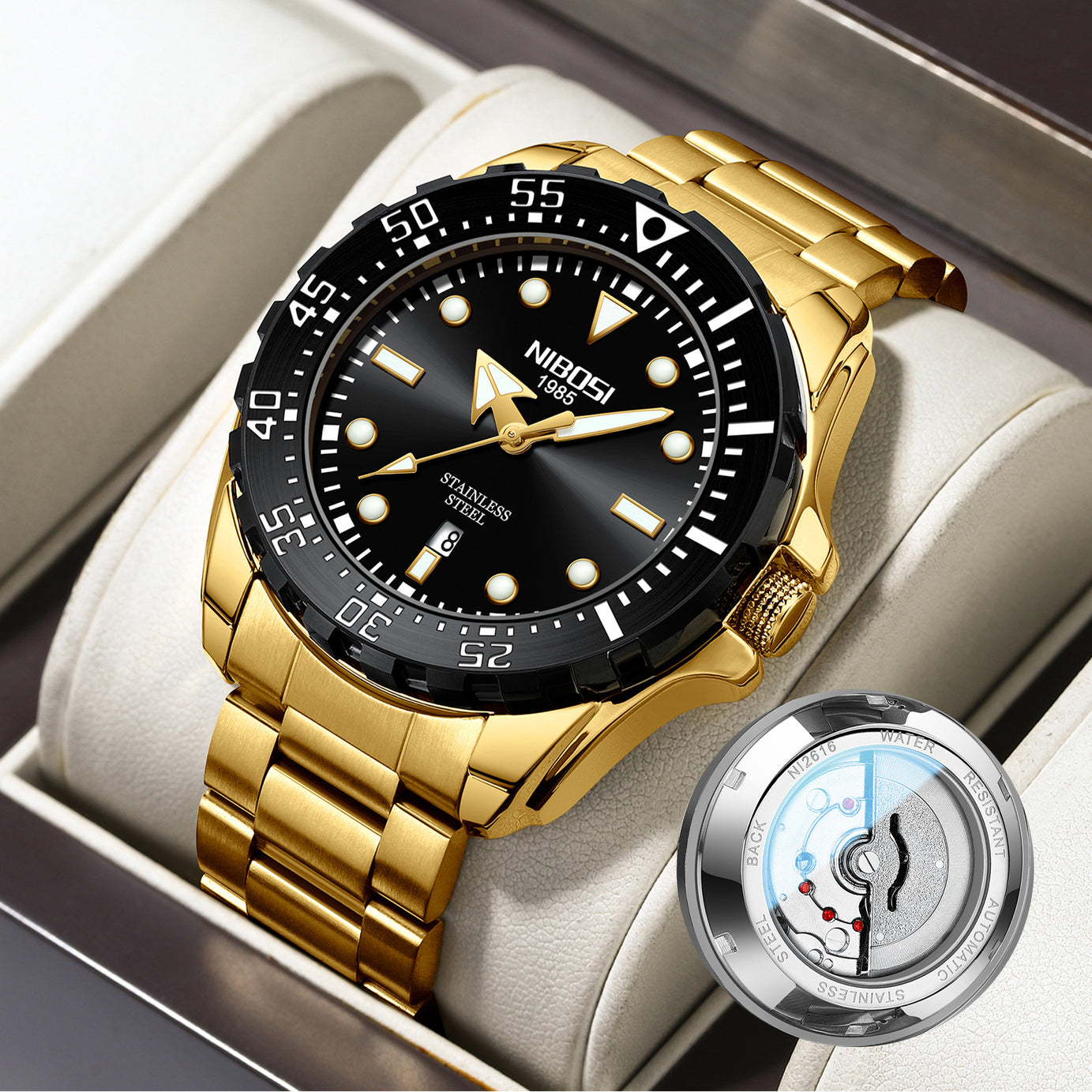 Men's Waterproof Quartz Watch