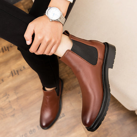 Men's High-top Foot Set Chelsea Boots