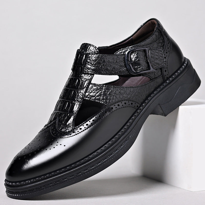 Men's Cowhide Leather Brock Sandals