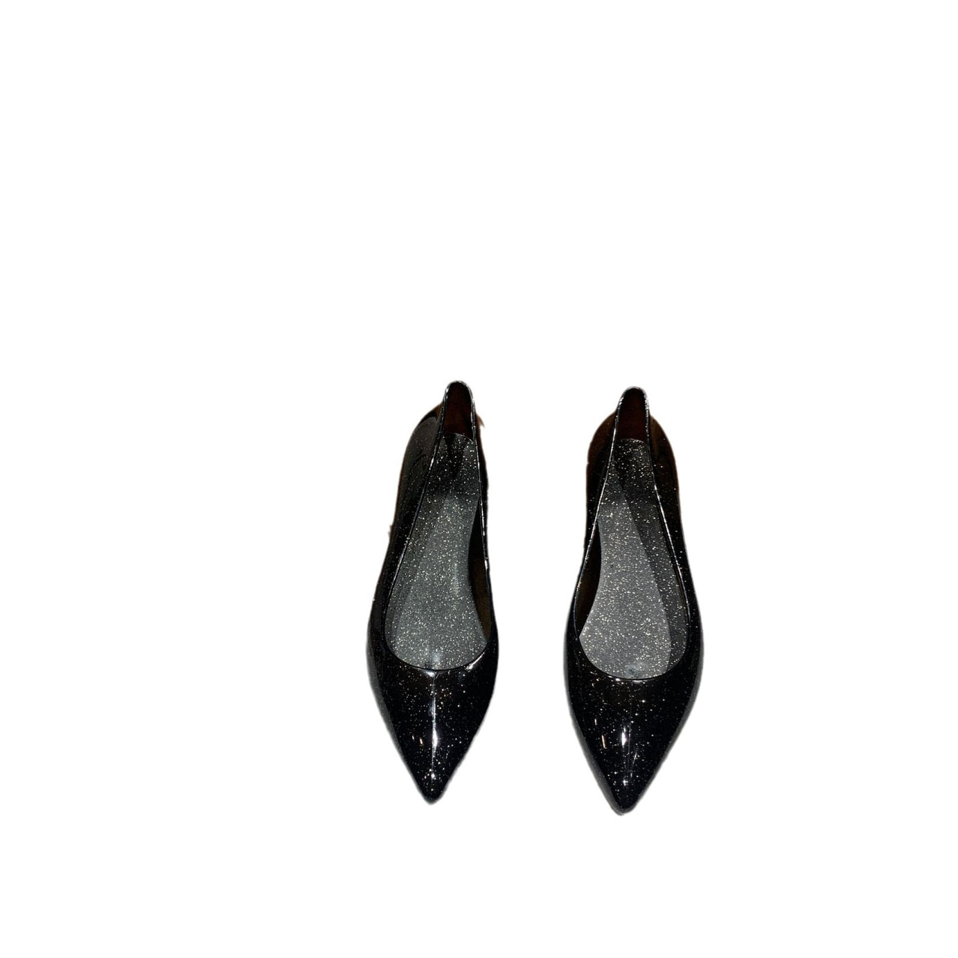 Women's Bottom Color Dot Crystal Shoes