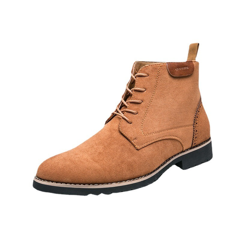 Men's Leather Fashion Outdoor Boots