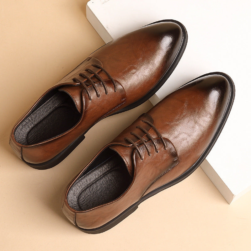 Men's Leather British Style Trendy Casual shoes