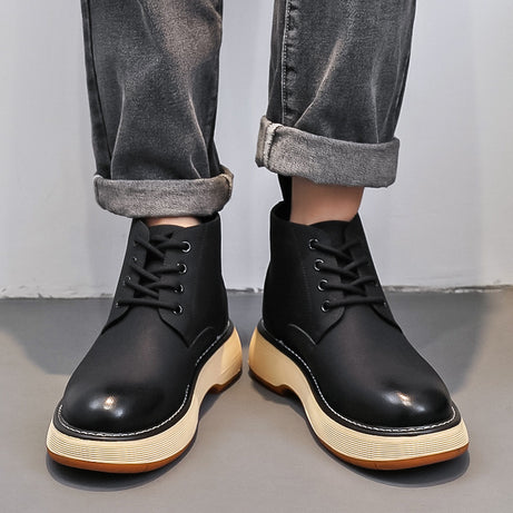 Men's Martin Boots High-Top British Style Boots