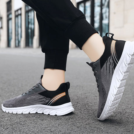 Men's Fashion Trend Lace-up Running Shoes