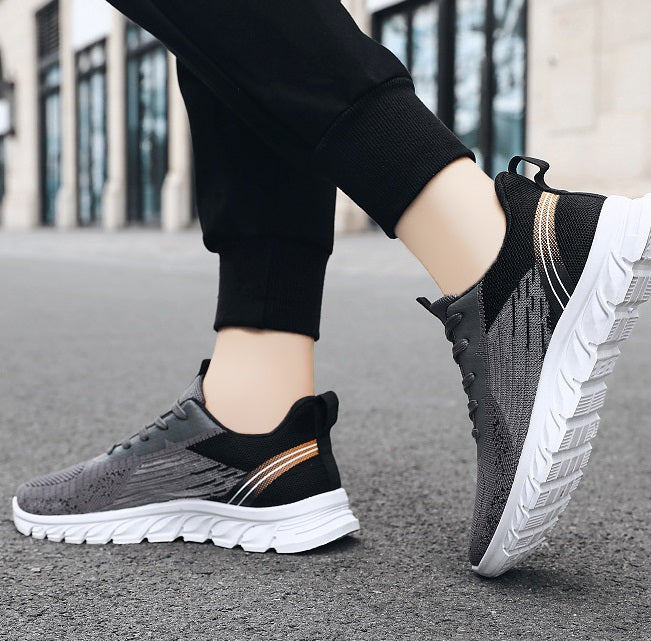 Men's Fashion Trend Lace-up Running Shoes