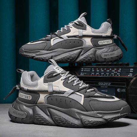 Men's Breathable Heightening Trendy Casual Shoes