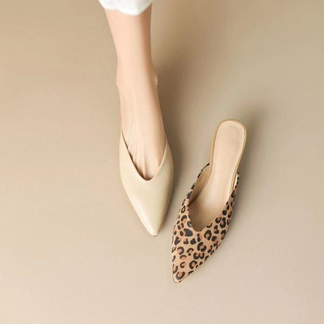 Women's Leopard Print Temperament Shoes