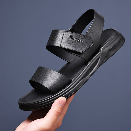 Men's Breathable Leather Outdoor Sandals