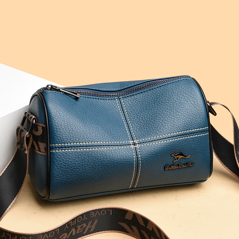 Women's Leather Portable Shoulder Bag