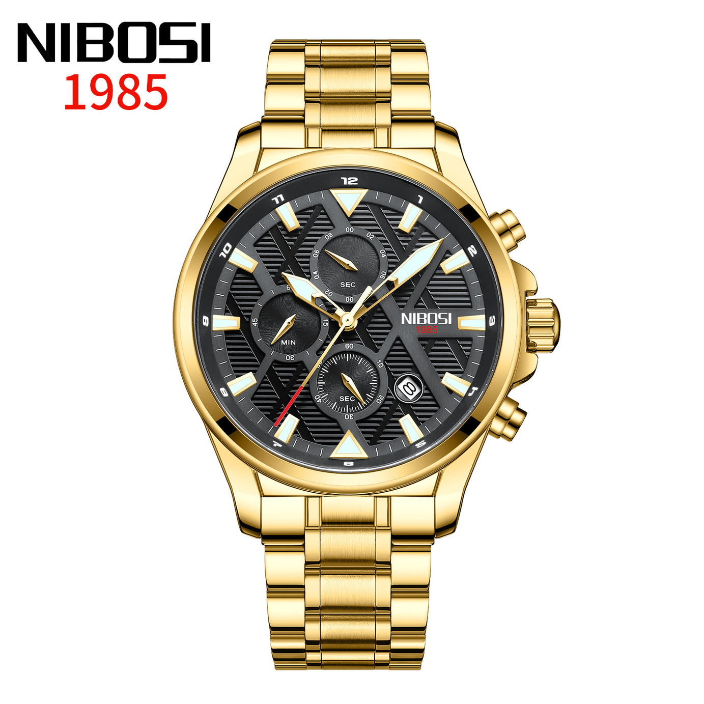 Men's Multifunctional Waterproof Luminous Watch