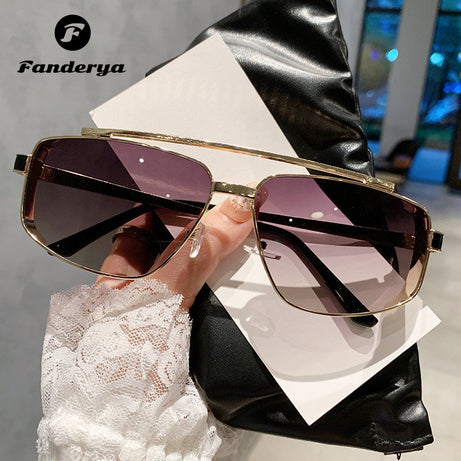 Women's Versatile Round-faced Sunglasses