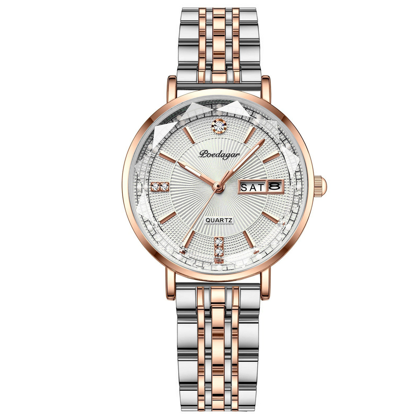 Women's Trendy Double Calendar Watch