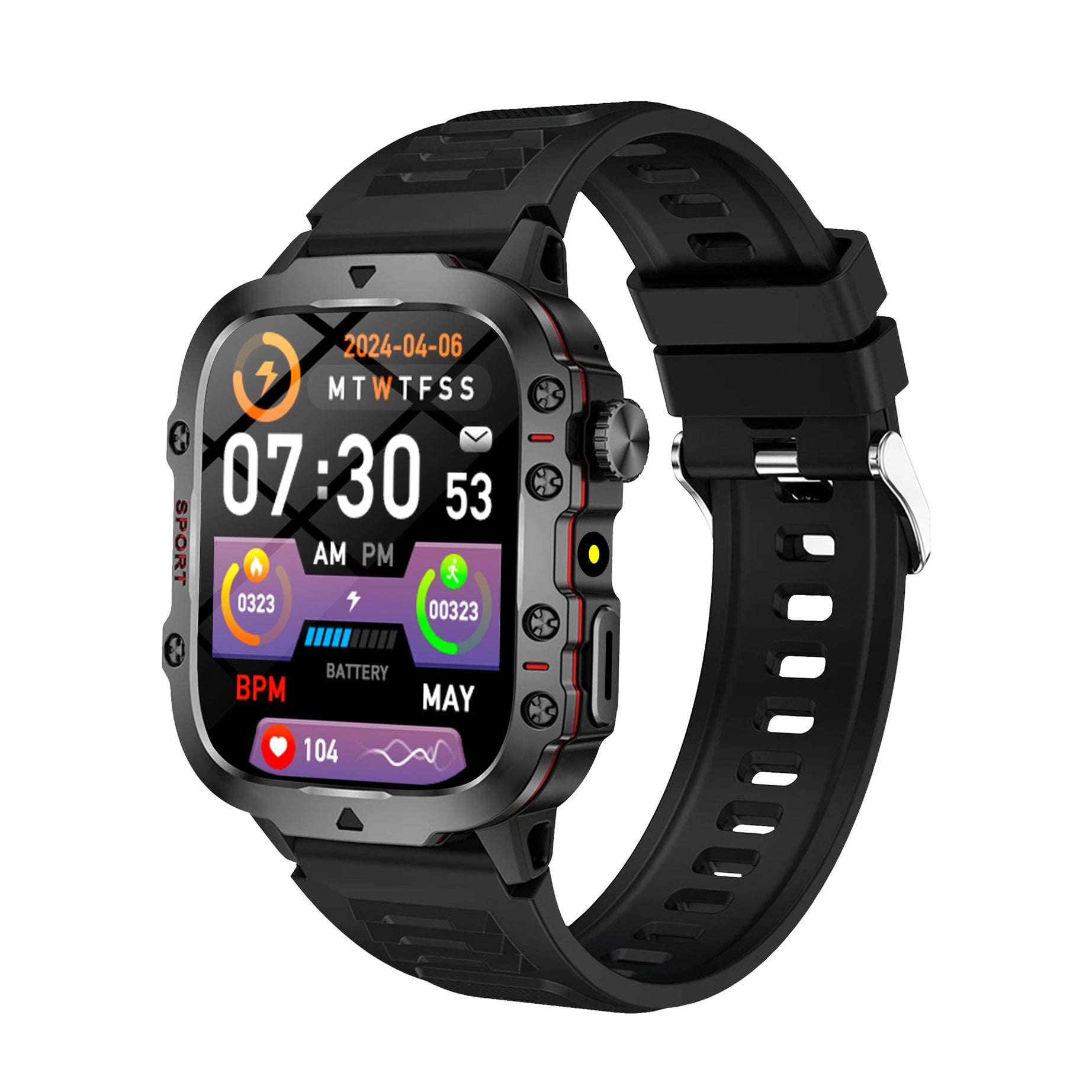 Outdoor Fashion H19 Large-screen Smart Watch