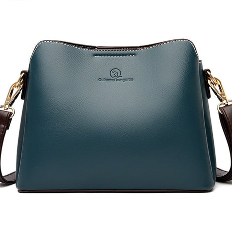 Women's Leather High-End Bucket Bags