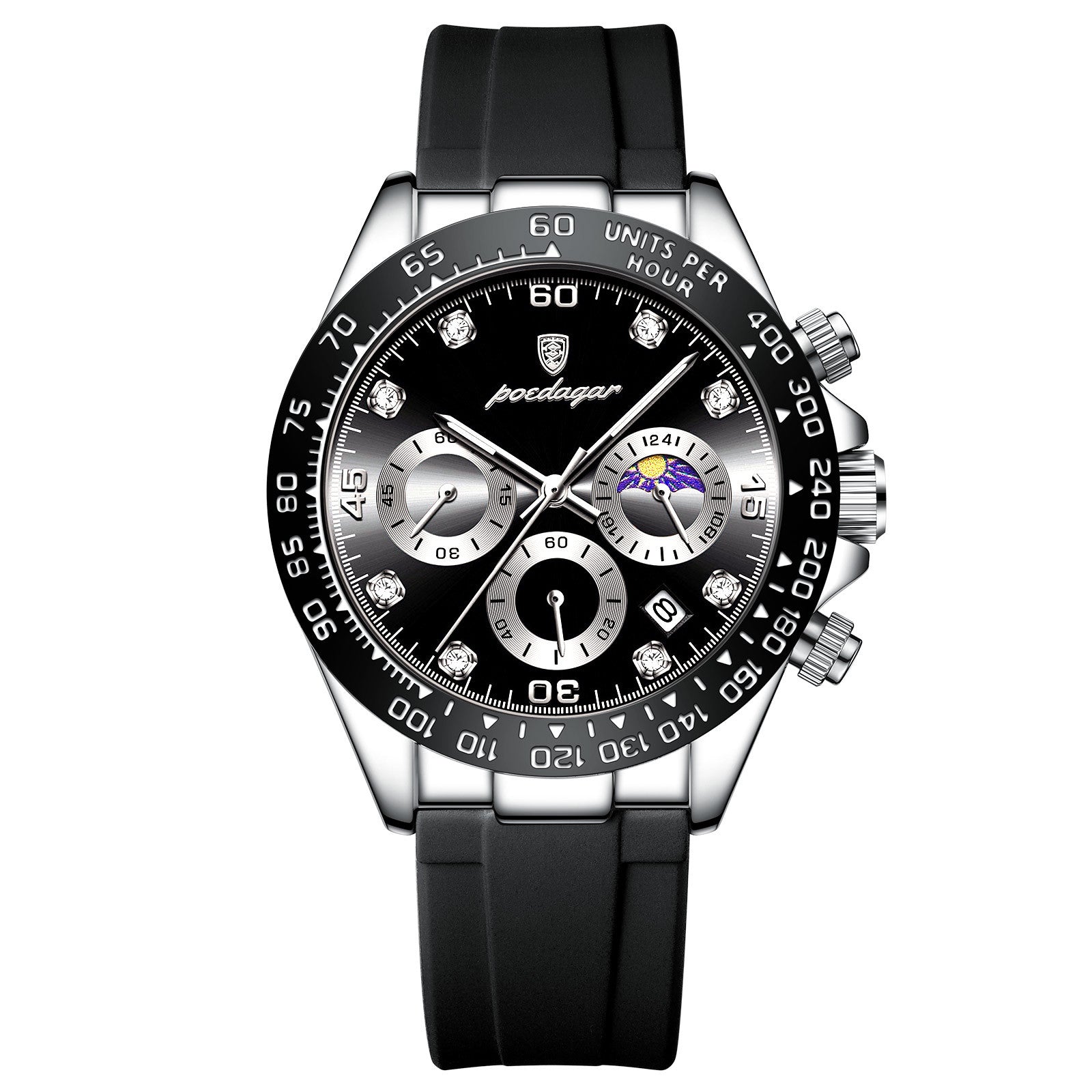 Men's Fashionable Waterproof Quartz Watch