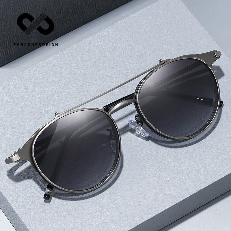 Women's Double-layer Flip Fashion Summer Sunshade Sunglasses