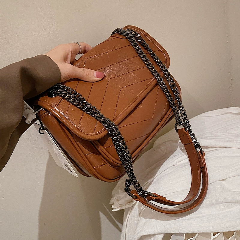 Women's Versatile Square Shoulder Bag