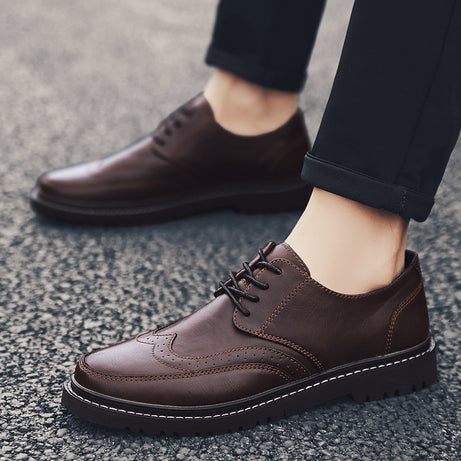 Men's Genuine Leather Business Casual Shoes