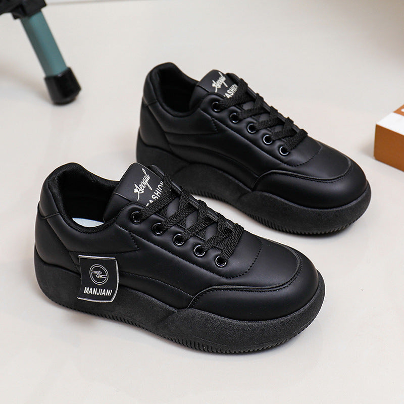 Women's Versatile Thick Baseplate Sneakers