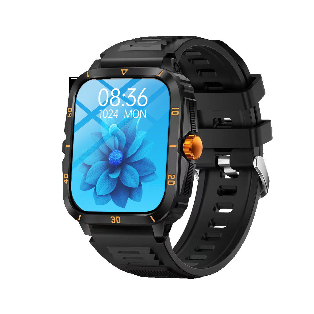 Outdoor Sports Watch KT71 Squre Smart Watch