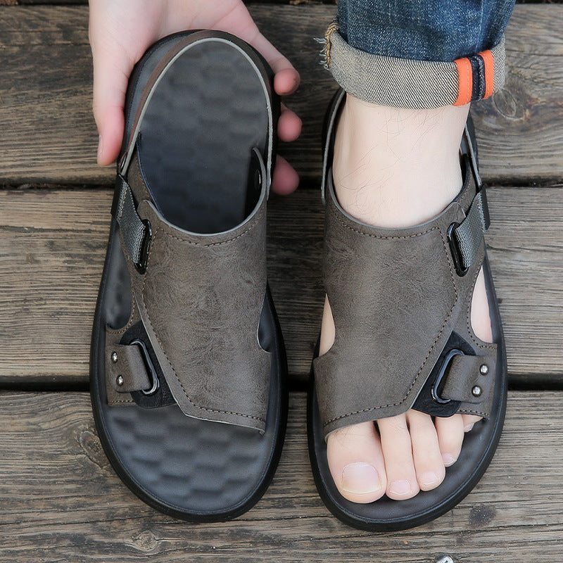 Men's Leather Breathable Cool Sandals