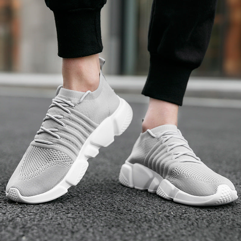 Men's Fashion Flying-Woven Breathable Casual Shoes