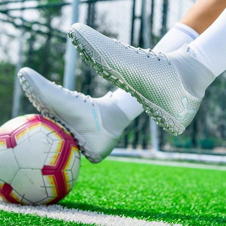 Men's Football Broken Nails Artificial Leather Shoes