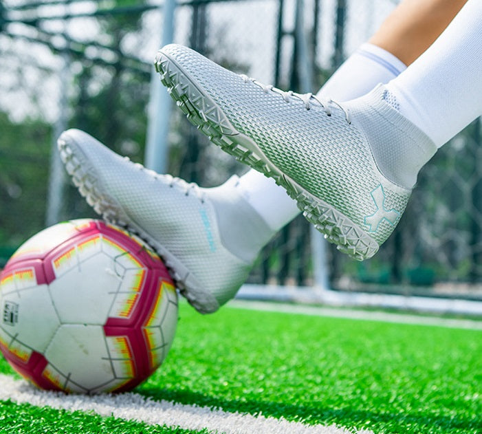 Men's Football Broken Nails Artificial Leather Shoes