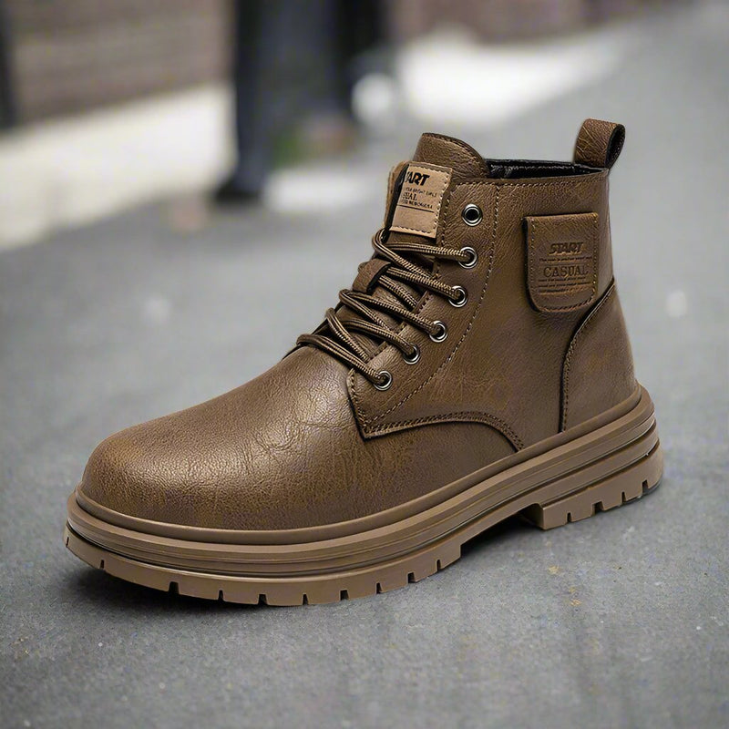 Men's Leather Tooling Boots (In Stock)