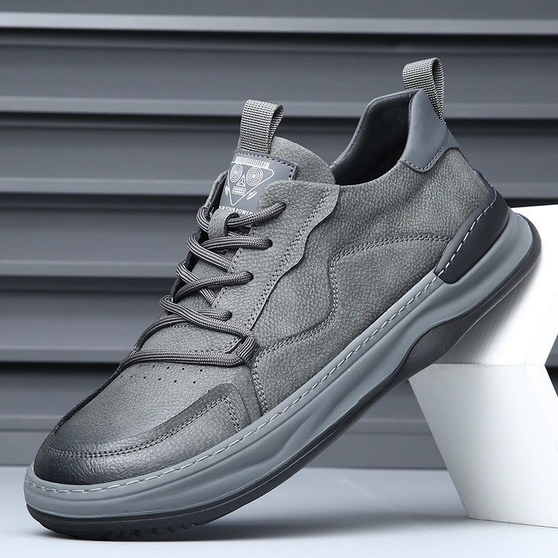 Men's Leather Versatile Casual Shoes